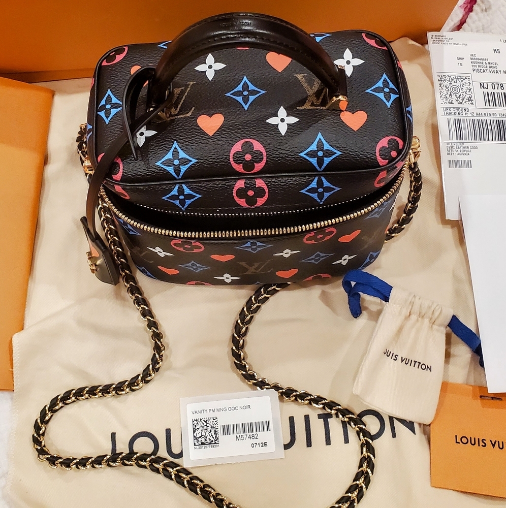 Authentic Limited Edition (time-capsule style) Louis Vuitton "Game On" Vanity PM